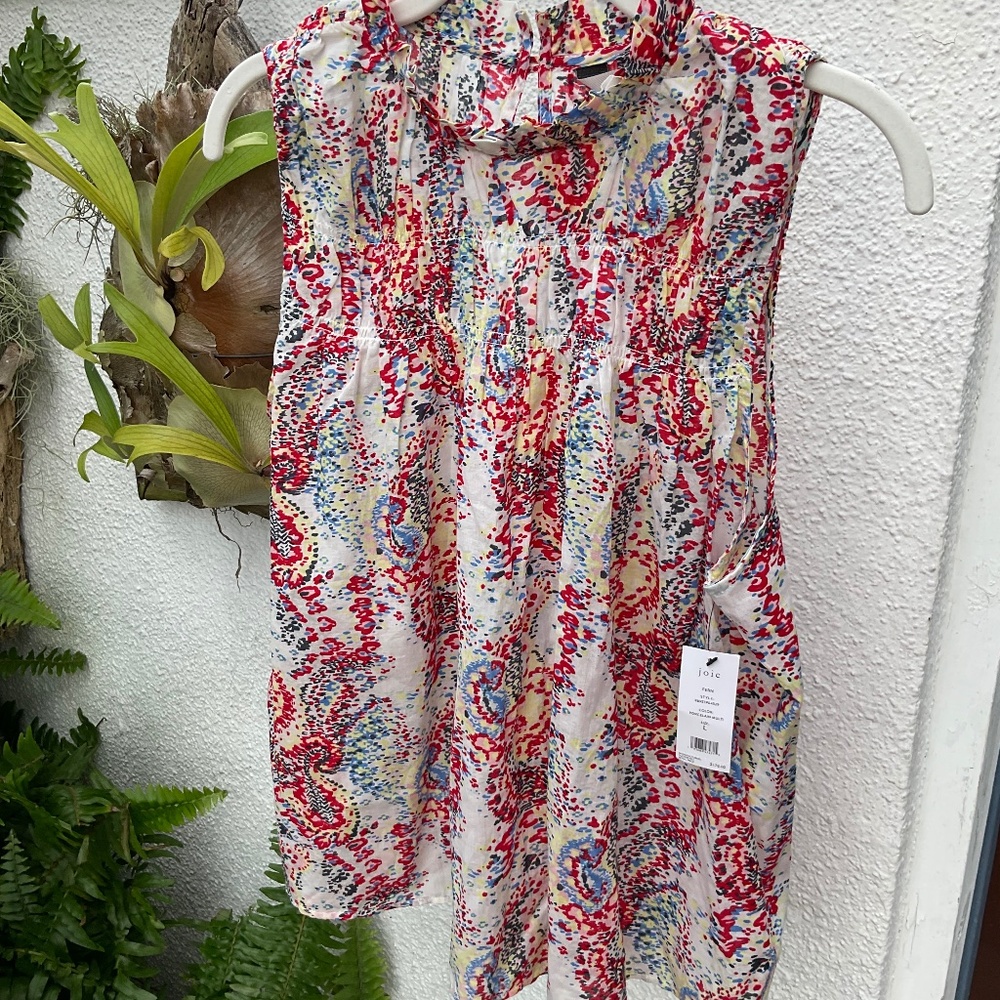Pretty Joie Colorful Top NWT